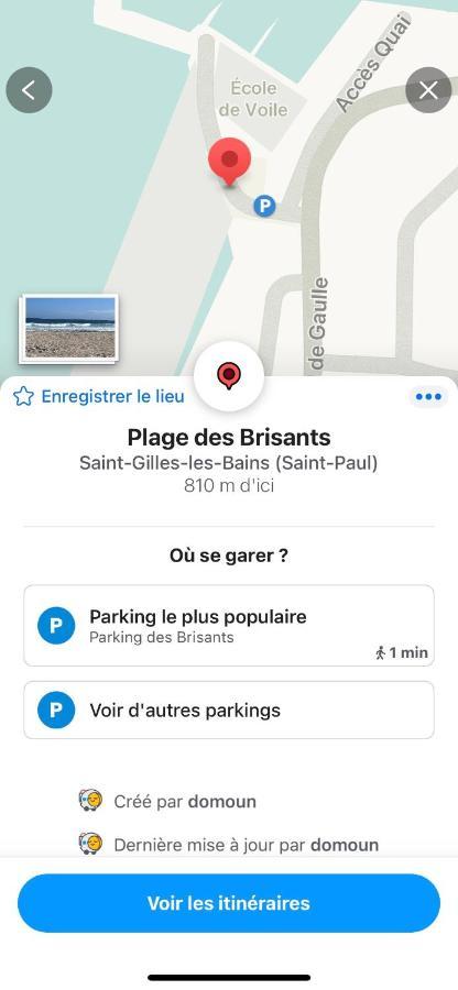 Prana Lodge Saint Gilles Les Bains 800 M De La Plage מראה חיצוני תמונה